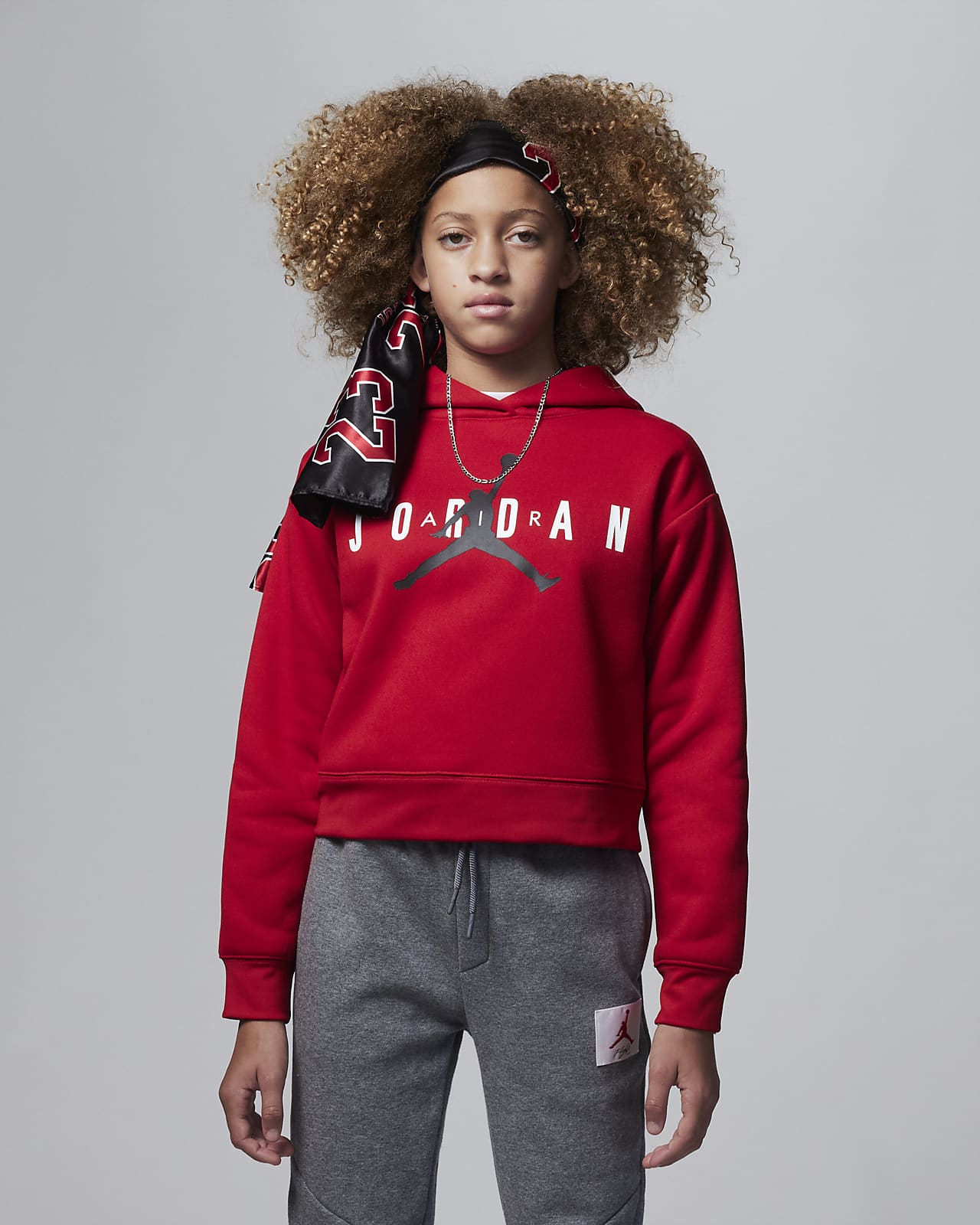 Jordan Big Kids' Jumpman Sustainable Pullover Hoodie