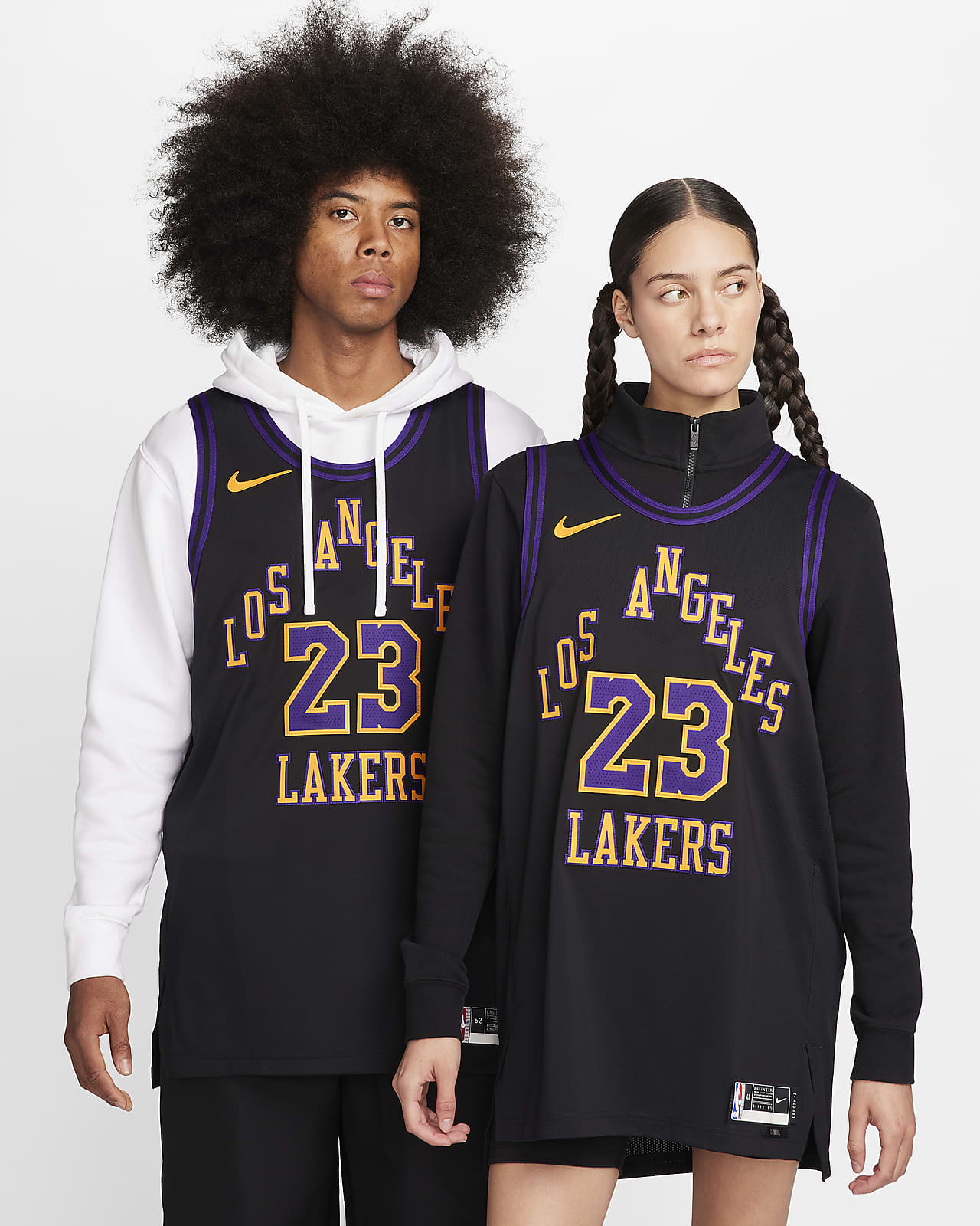 Jersey Nike Dri-FIT ADV Authentic de la NBA para hombre Lebron James Los Angeles Lakers 2023/24 City Edition