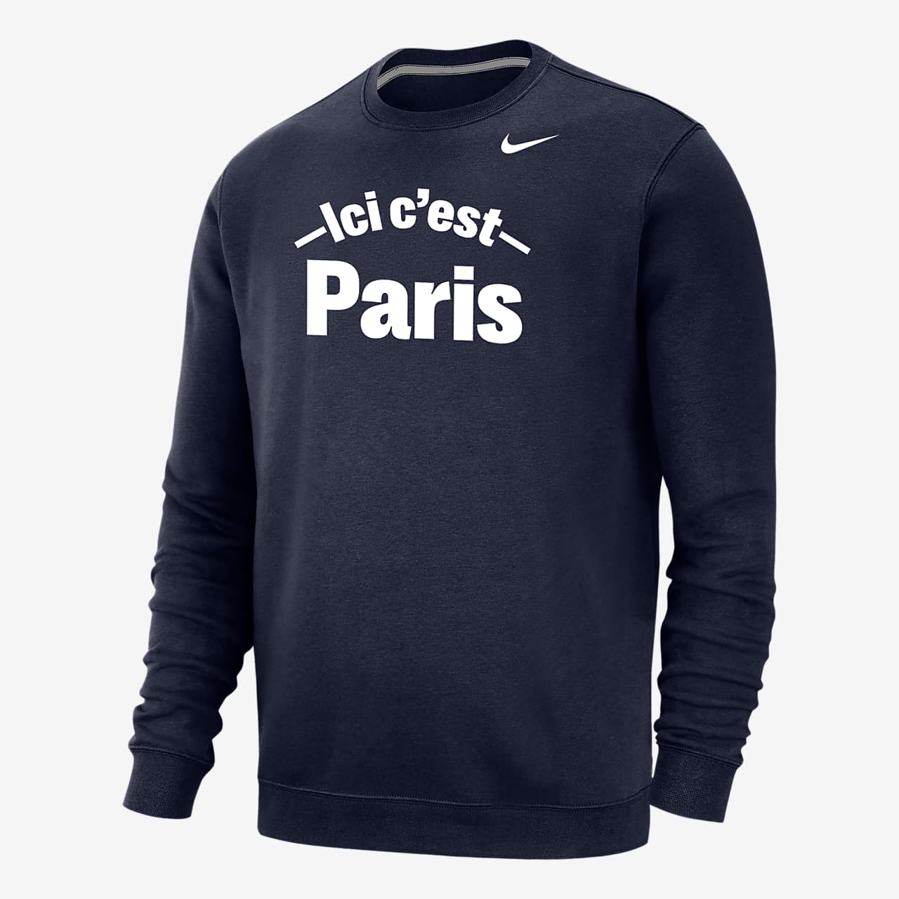 autopista Camarada borde Paris Saint-Germain Club Fleece Men's Crew-Neck Sweatshirt. Nike.com