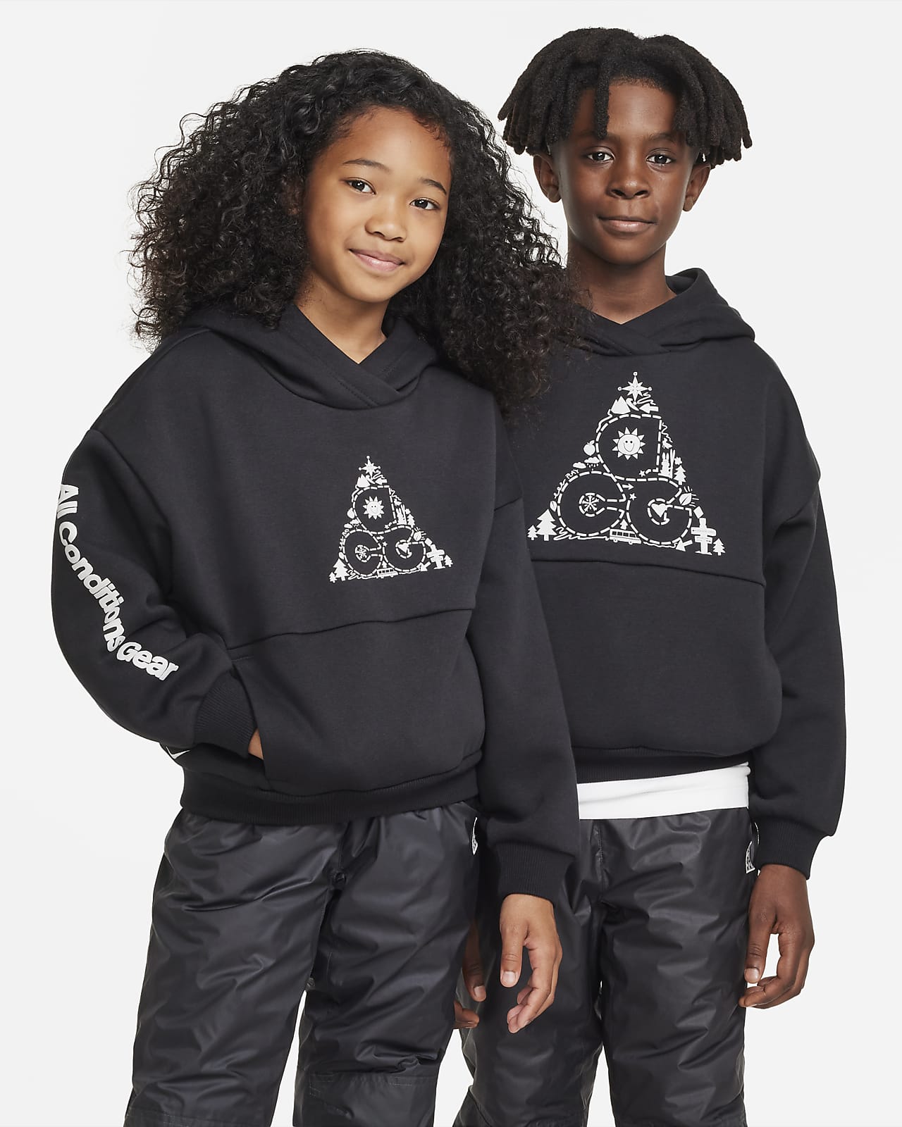 Nike ACG Icon Fleece Oversized hoodie voor kids