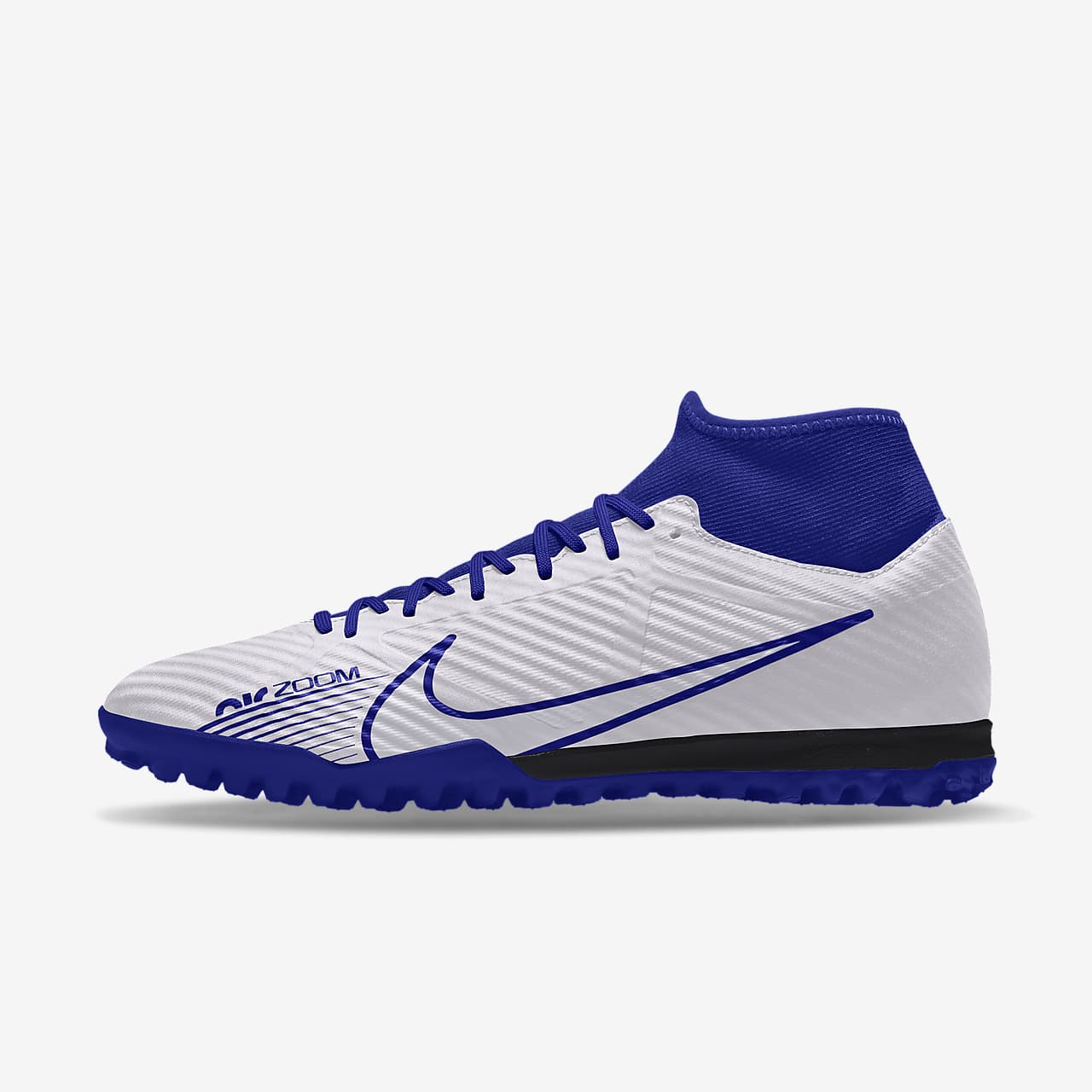 Chaussure de football pour surface synthétique personnalisable Nike Zoom Mercurial Superfly 9 Academy TF By You