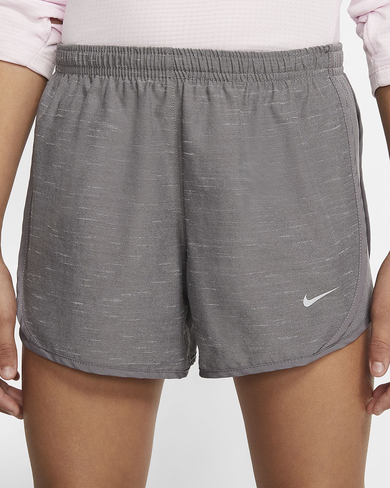 girls grey nike shorts