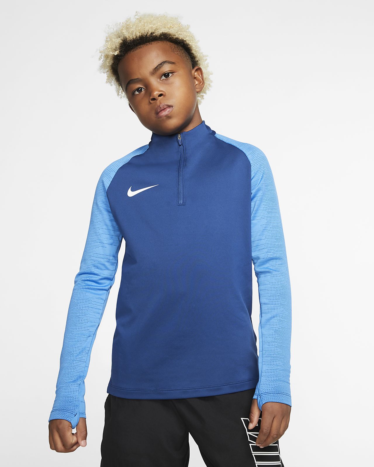 blue nike dri fit