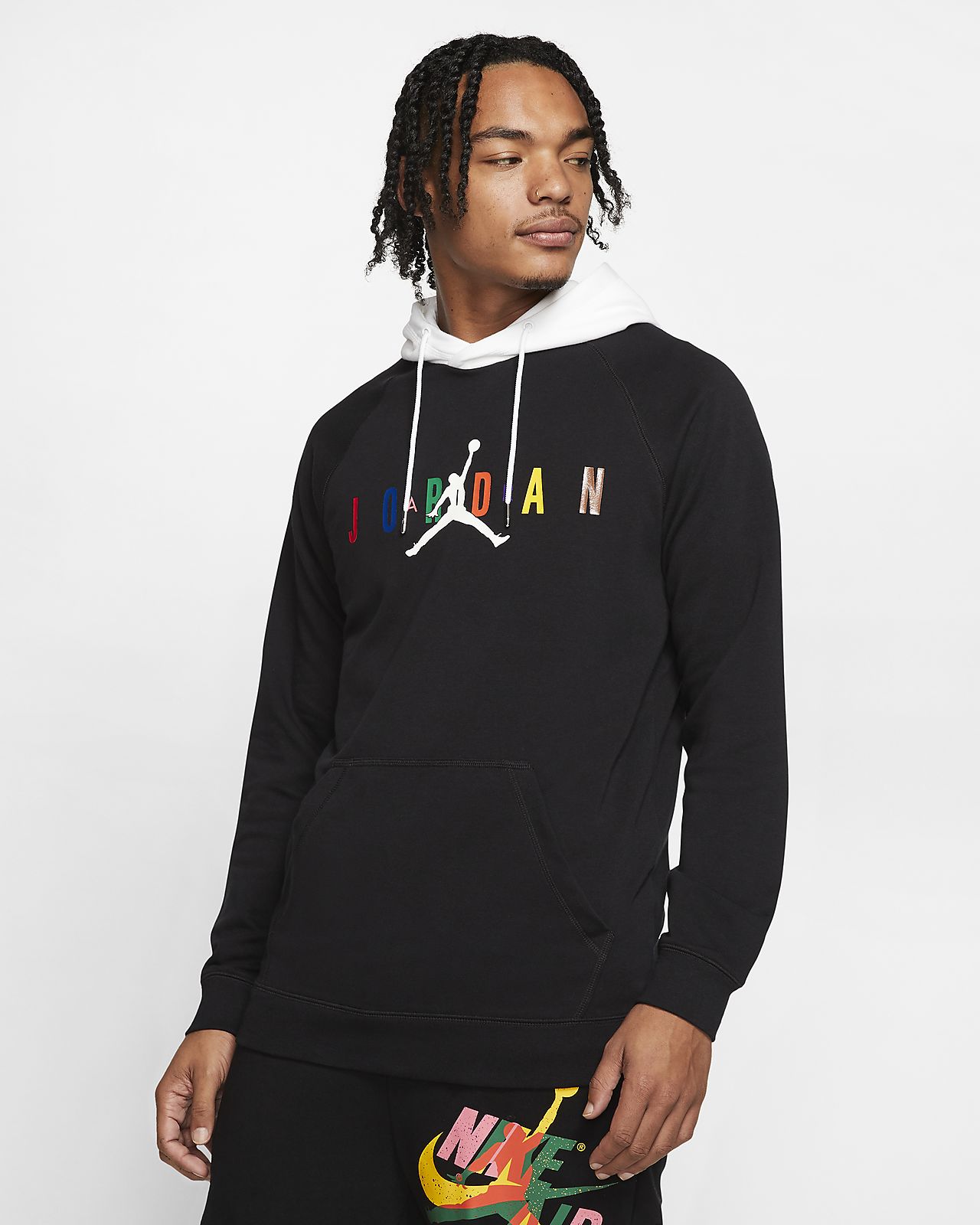 bluza air jordan dna fleece crew