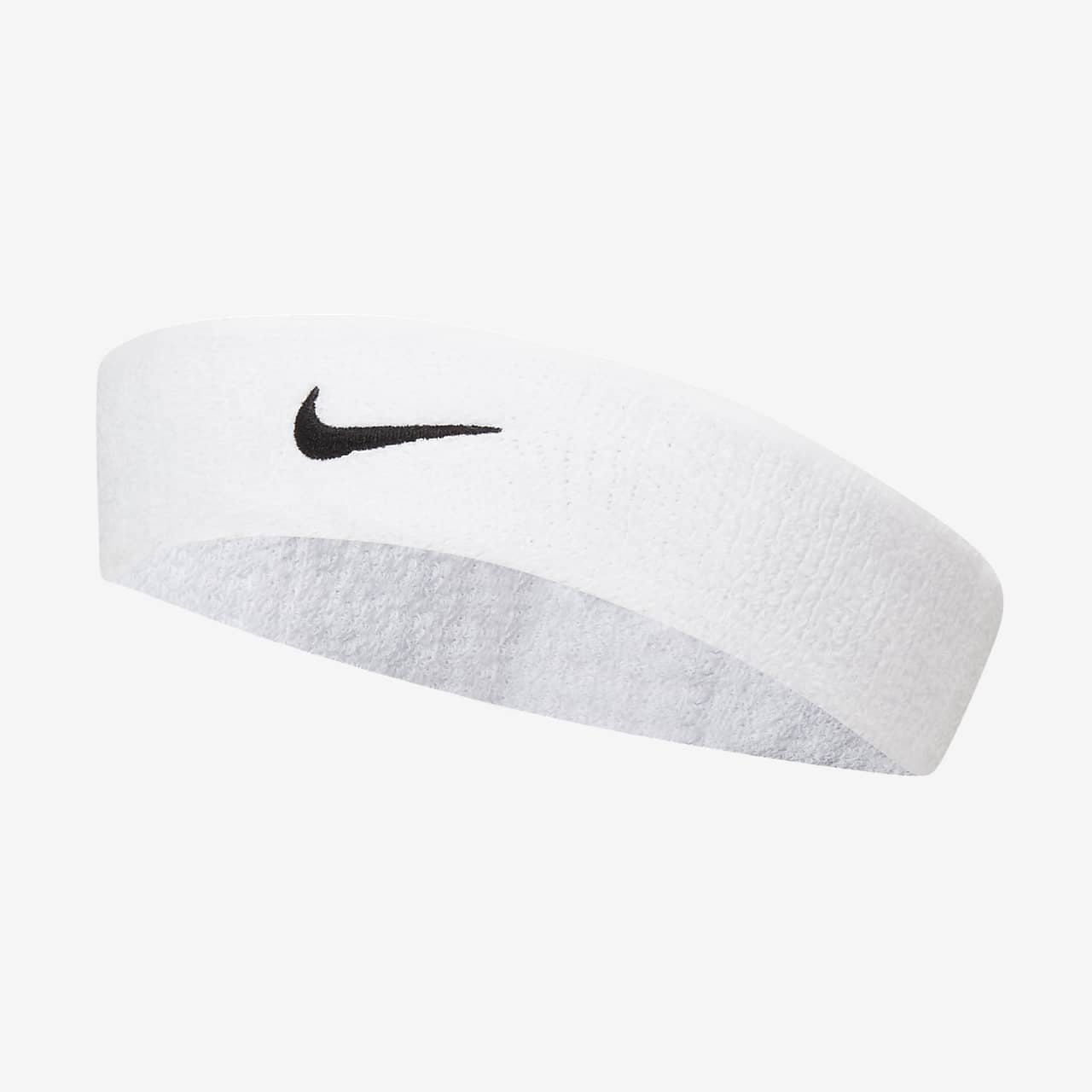 nike swoosh headband black