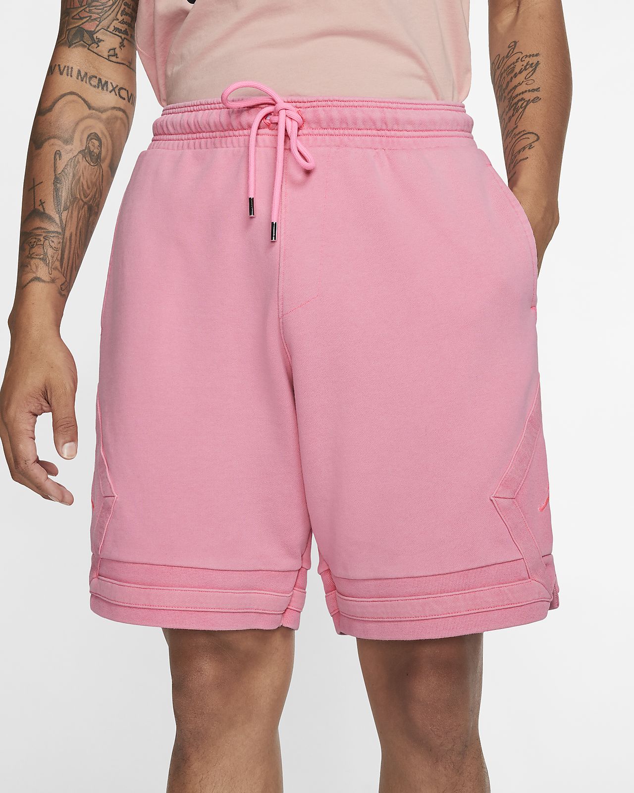 pink jordan shorts 