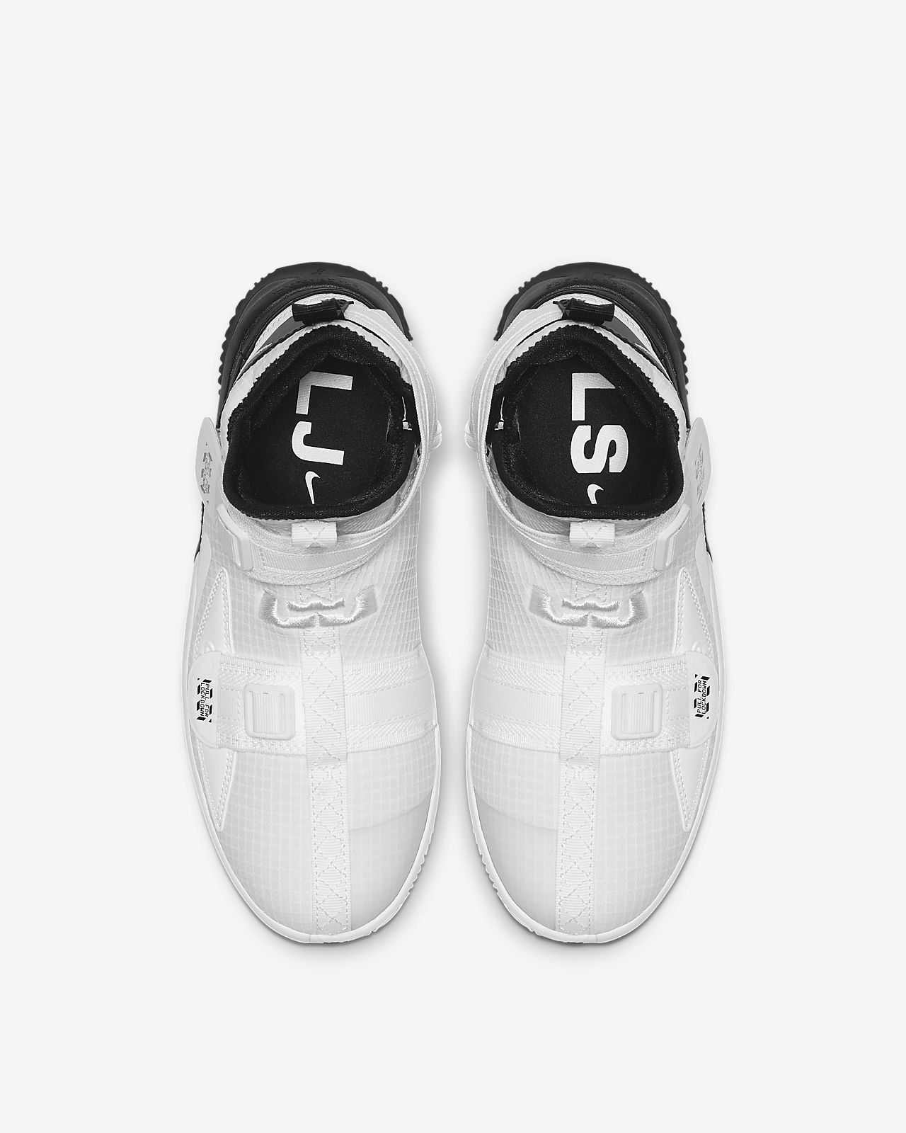 lebron soldier 13 flyease black and white