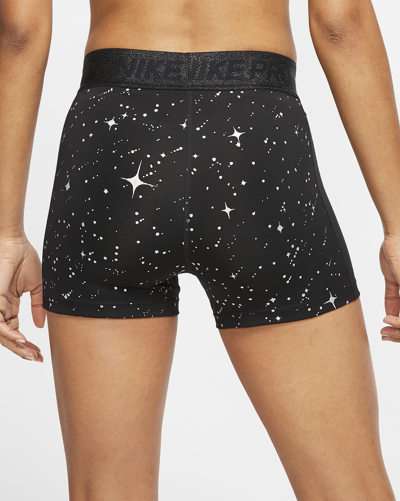 nike pro metallic shorts