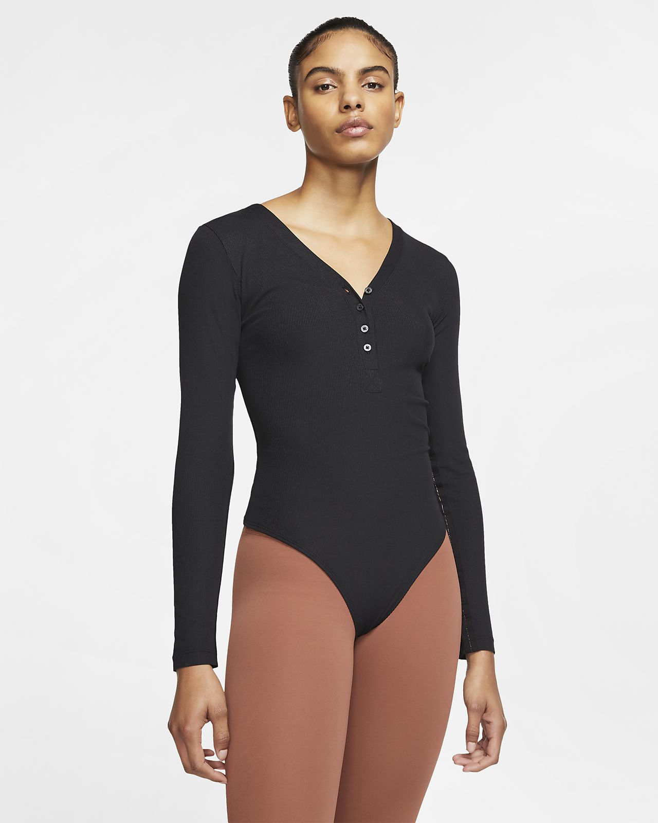 nike women's long sleeve bodysuit