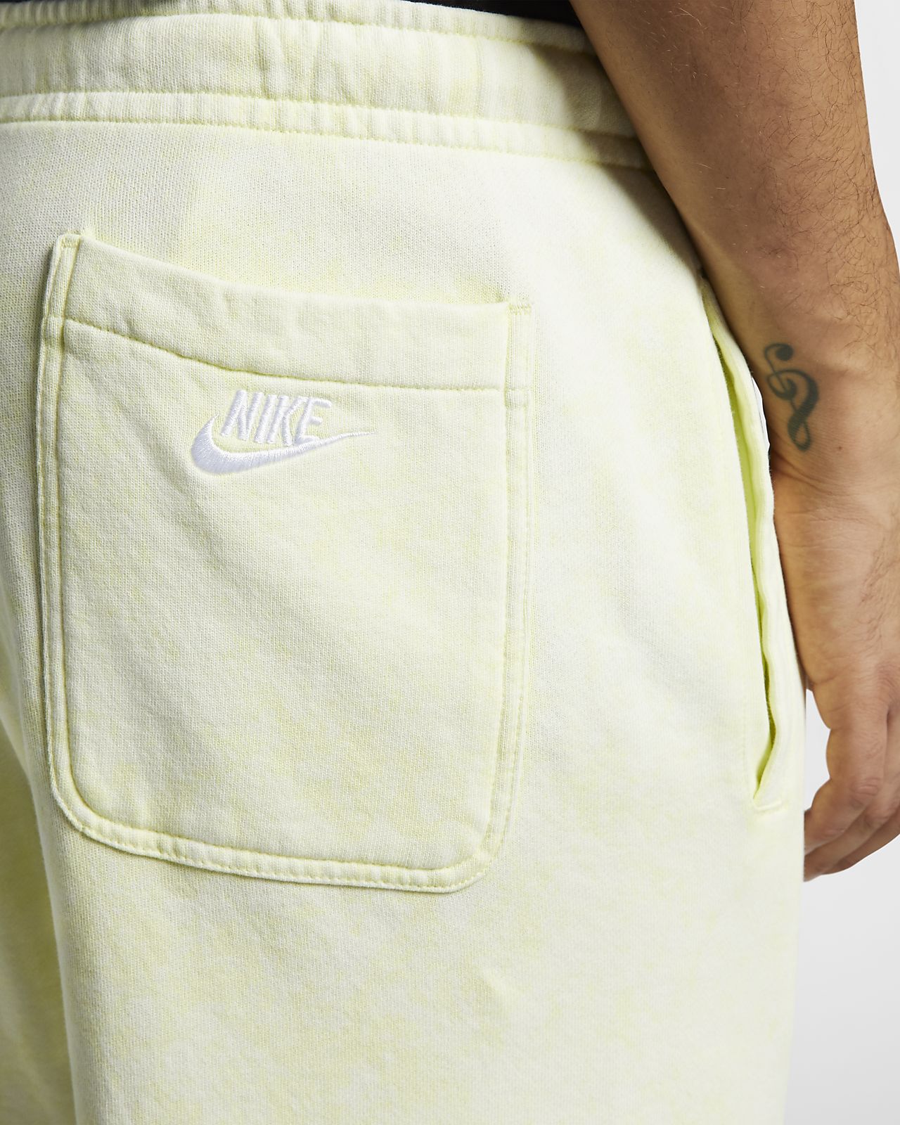 nike men's sportswear french terry wash shorts