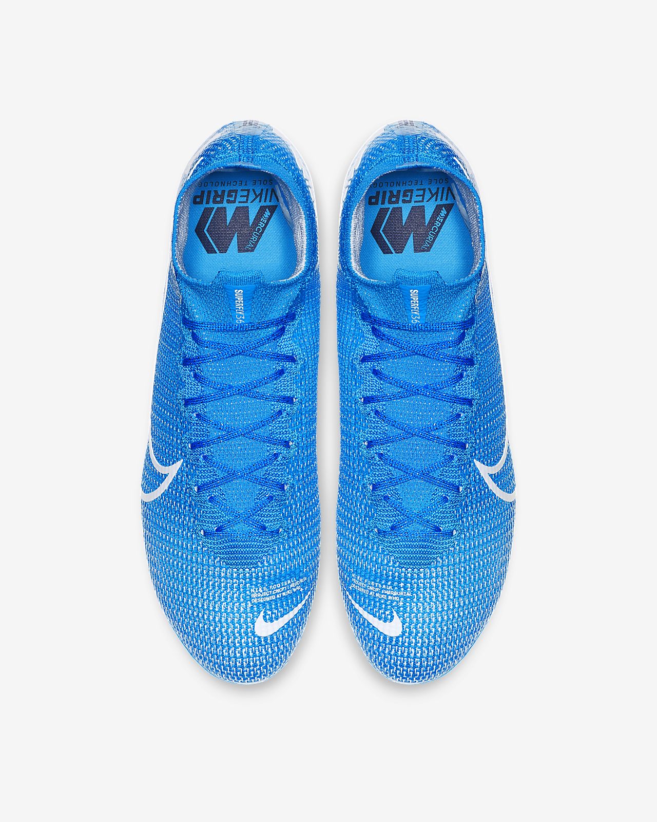 Nike Mercurial Superfly 7 Elite TF Blue Hero White soccerloco