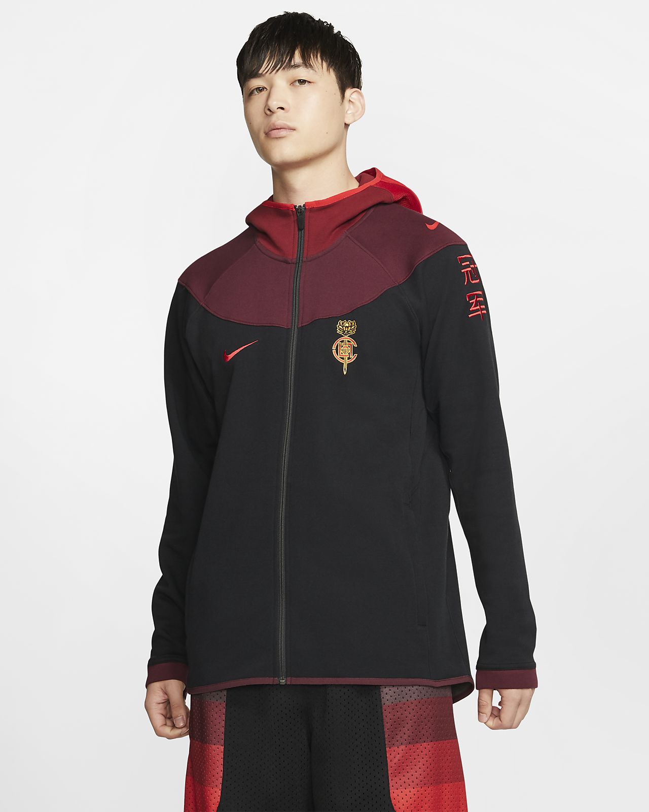 men's nike maroon hoodie