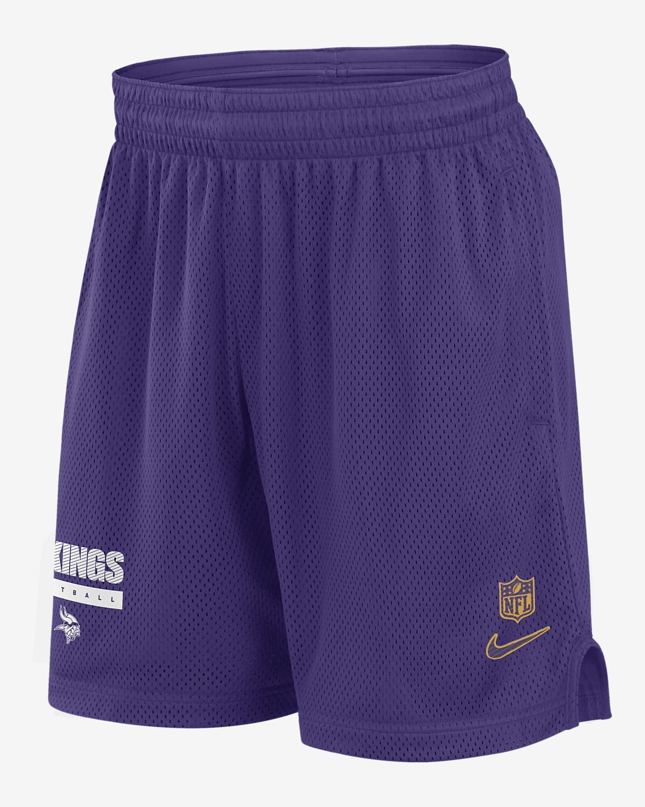 Shorts Nike Dri-FIT de la NFL para hombre Minnesota Vikings Sideline