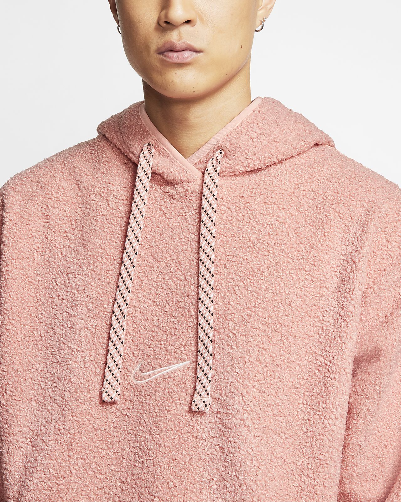 pink nike sweater