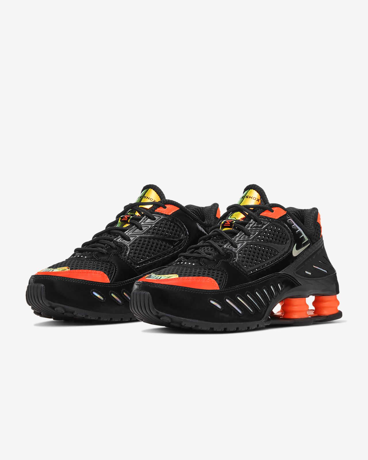 nike shox femme orange