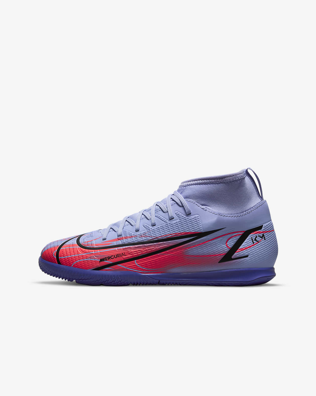 Nike Jr. Mercurial Superfly 8 Club KM IC Little/Big Kids' Indoor/Court Soccer Shoes