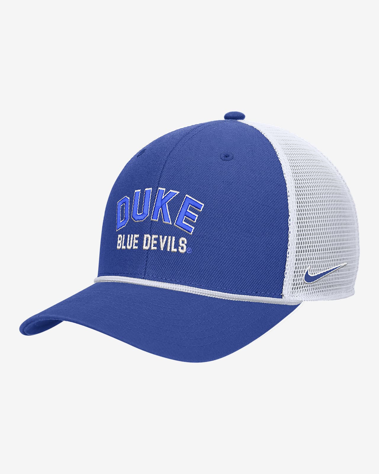 Gorra de rejilla universitaria con cierre a presión Nike Duke