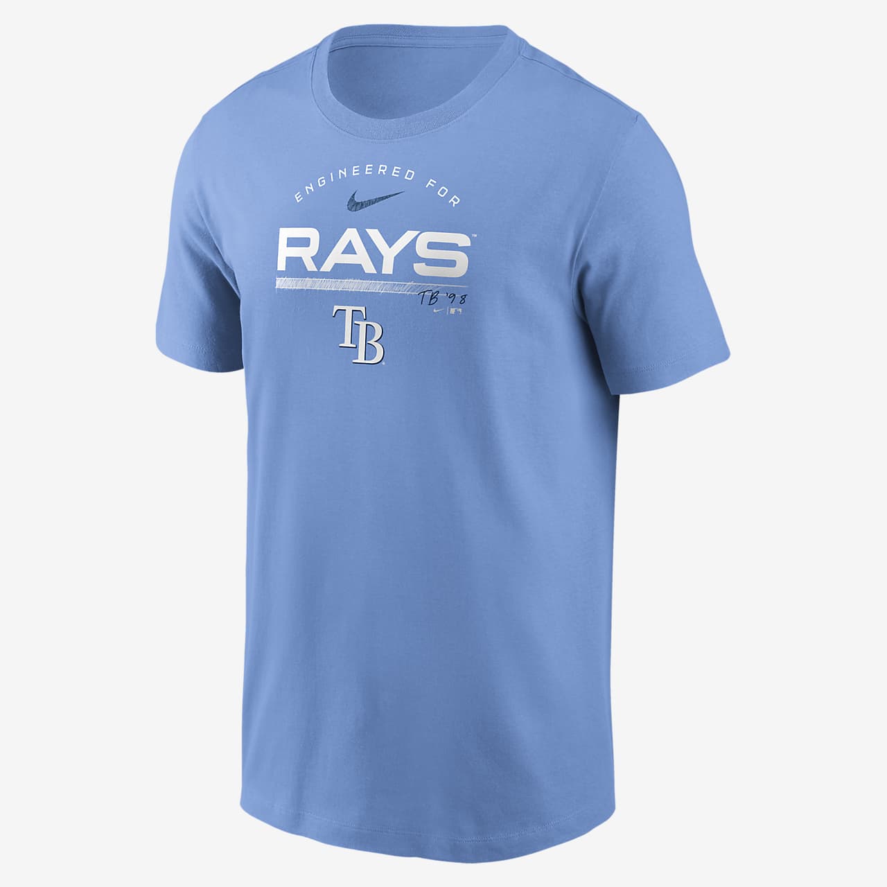 Nike Team Engineered (MLB Tampa Bay Rays) Men's T-Shirt.