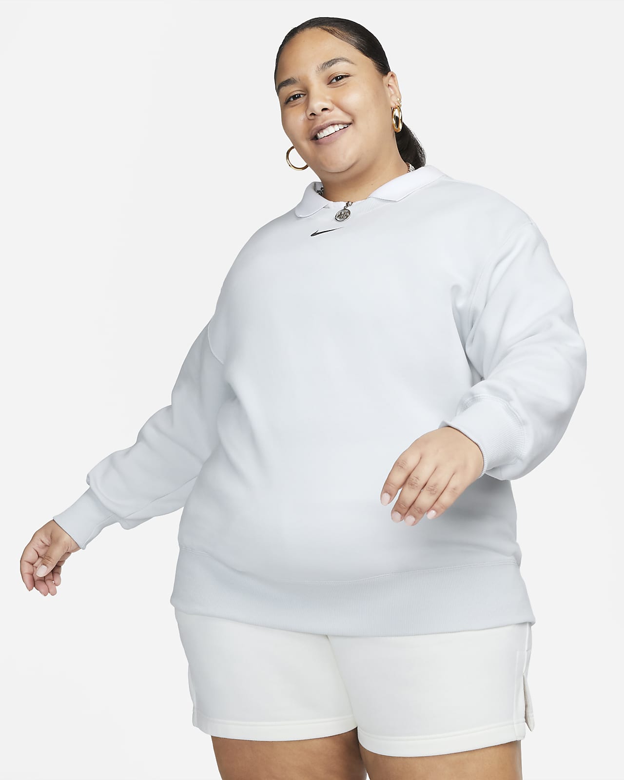 Nike Sportswear Phoenix Fleece Women's Oversized Crewneck Sweatshirt (Plus Size)