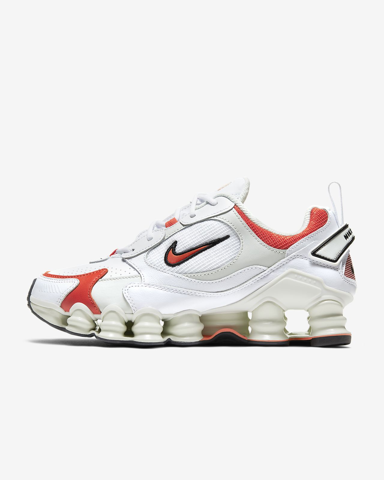 white nike shox tl