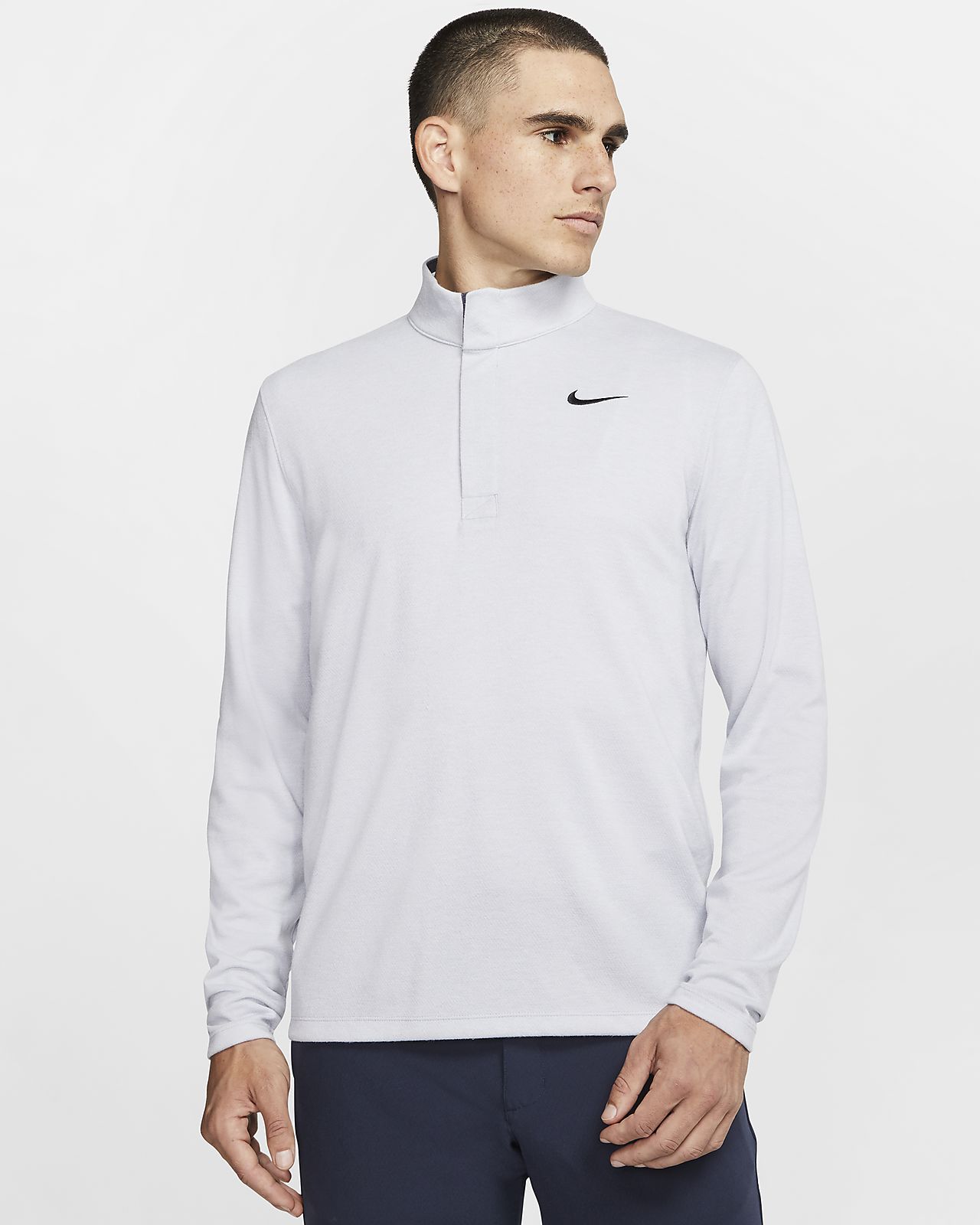 nike dri fit zip top