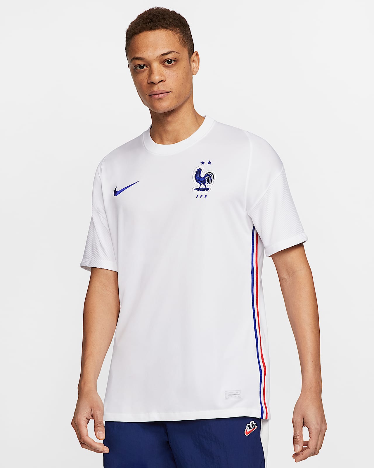 2022/2023 FFF Stadium Away Men's Football Shirt White