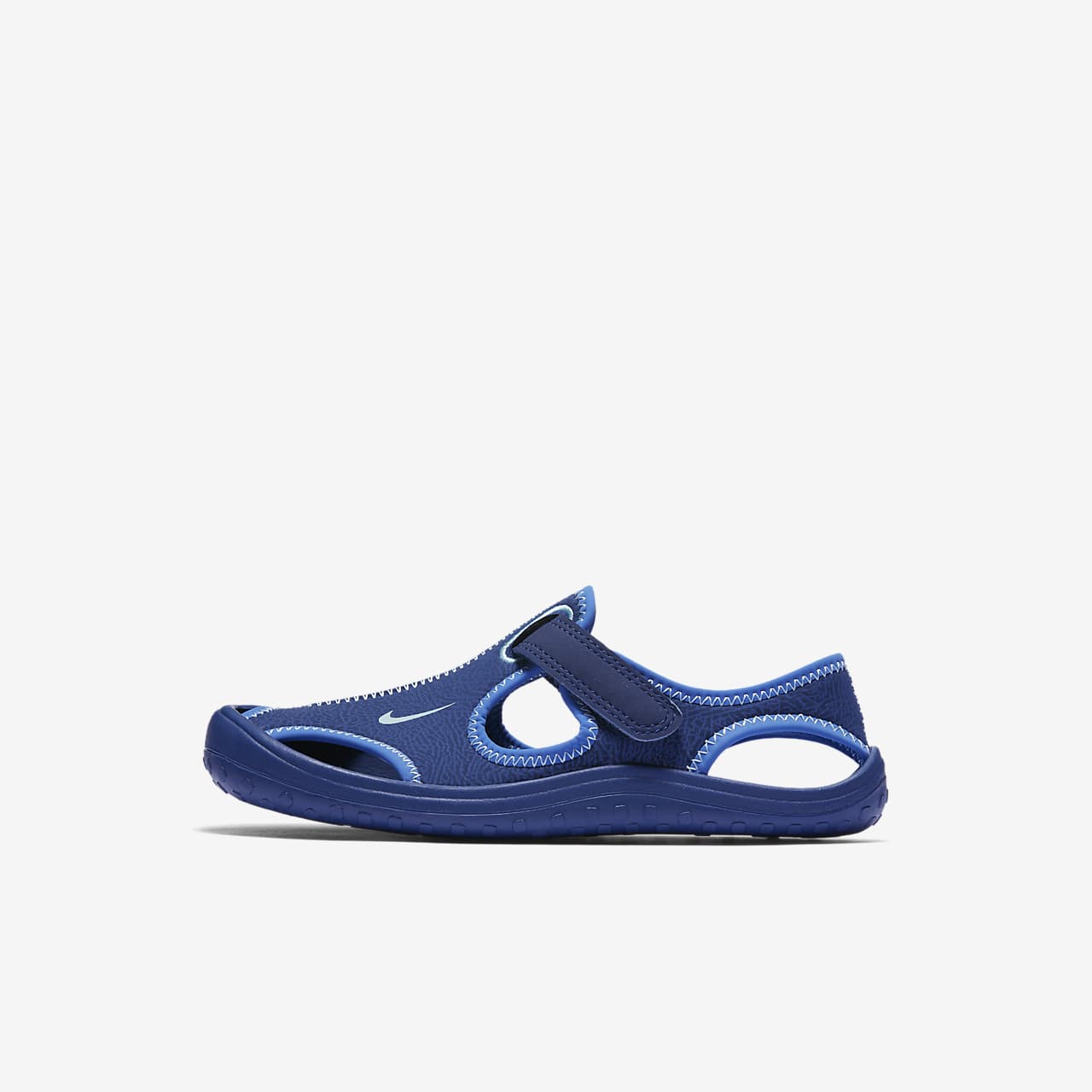 nike blue sunray protect sandals