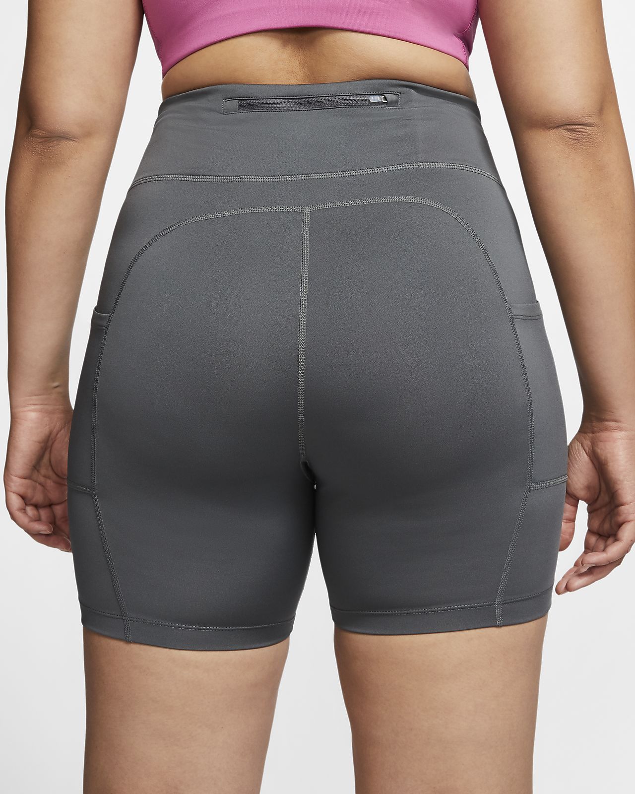 nike women's plus size running shorts