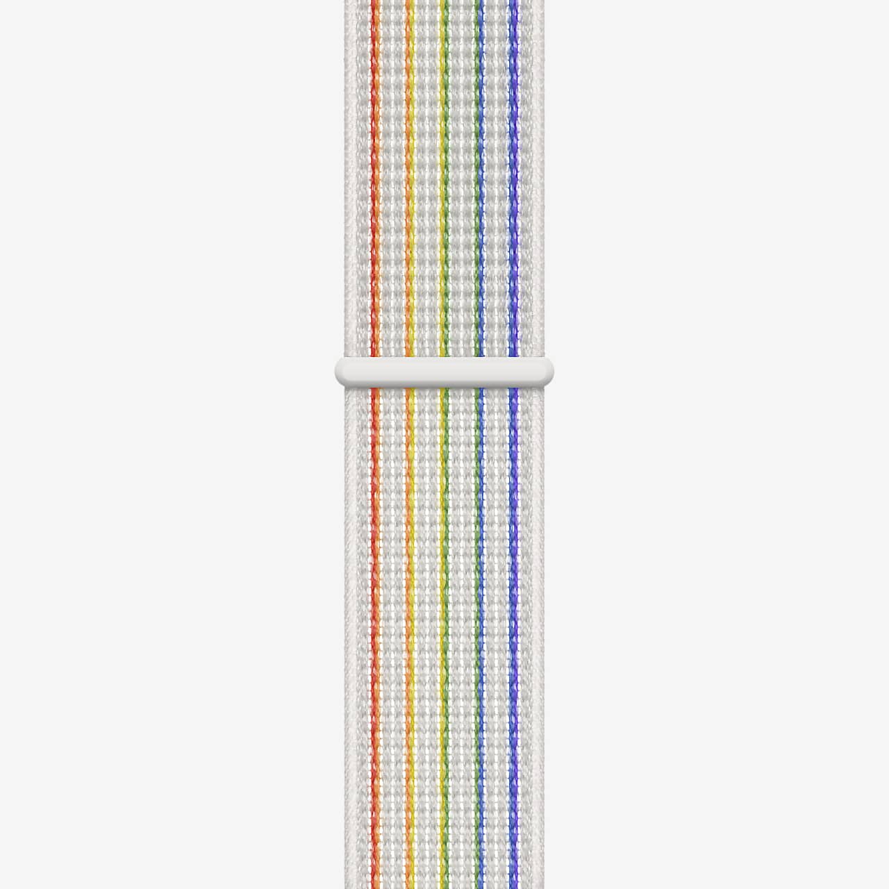 Nike Sport loop 44 mm Bianco/Multicolore Pride Edition. Nike IT