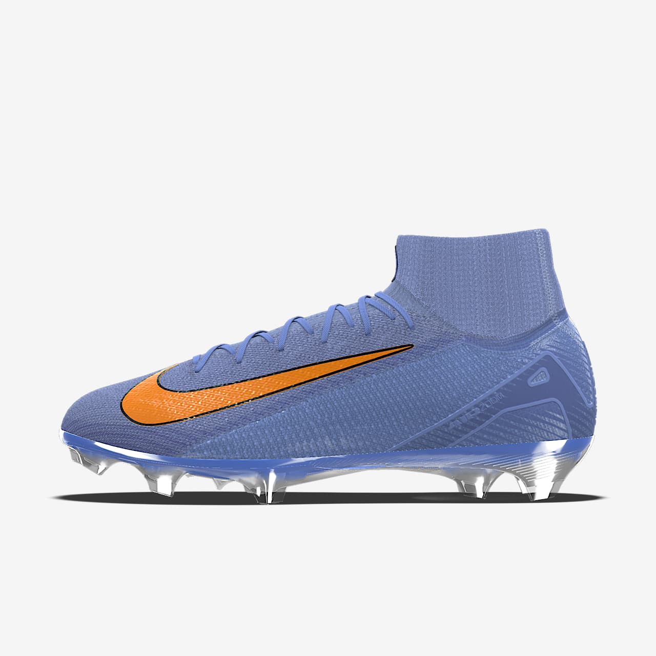 Chaussure de foot montante à crampons pour terrain sec personnalisable Nike Mercurial Superfly 10 Elite By You