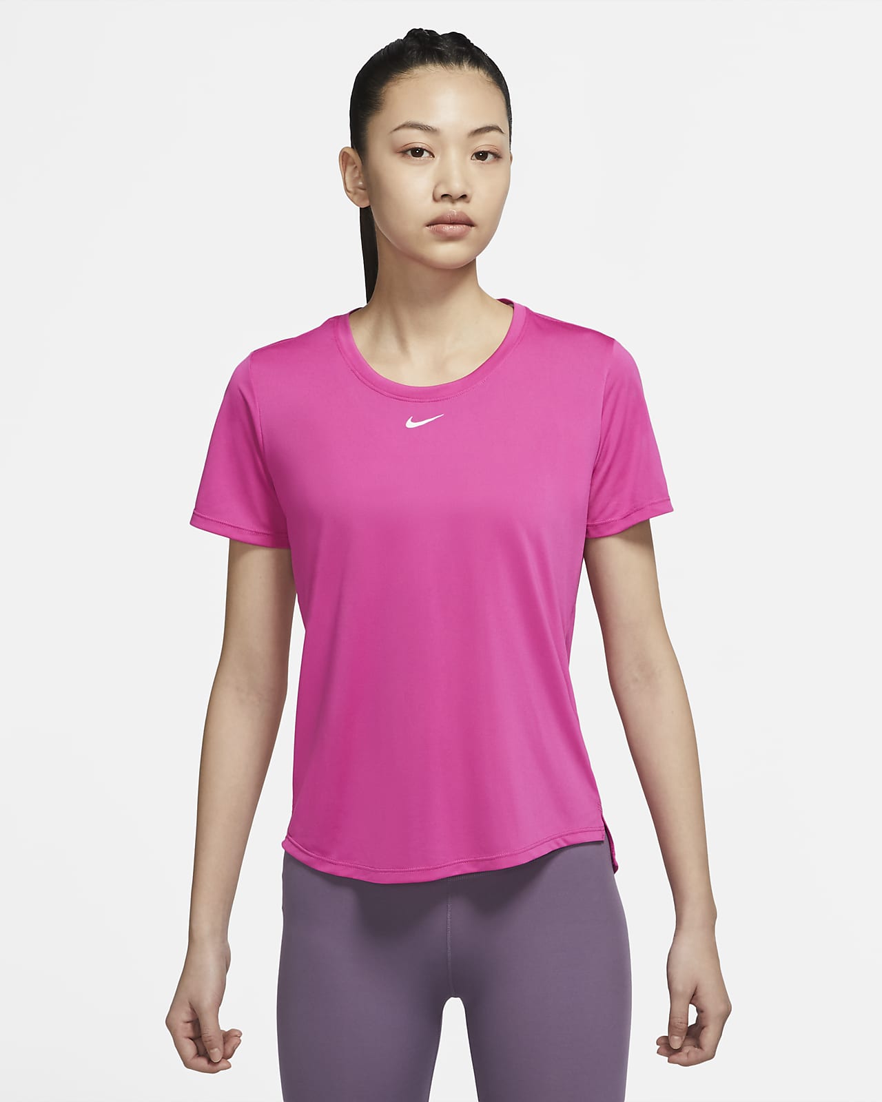 Nike Dri-FIT One 女款標準剪裁短袖上衣