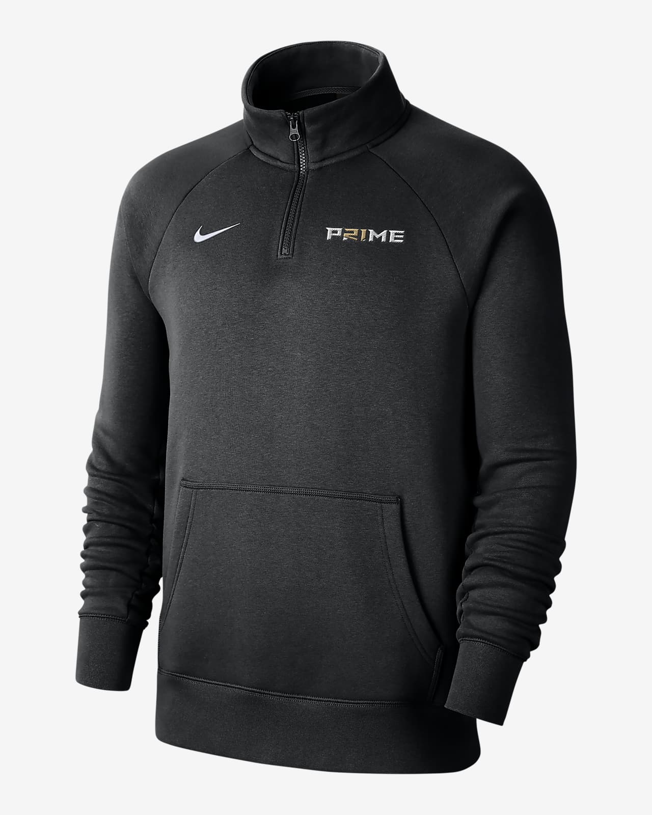 Deion Sanders "P21ME" Club Fleece Men's Nike 1/4-Zip Top