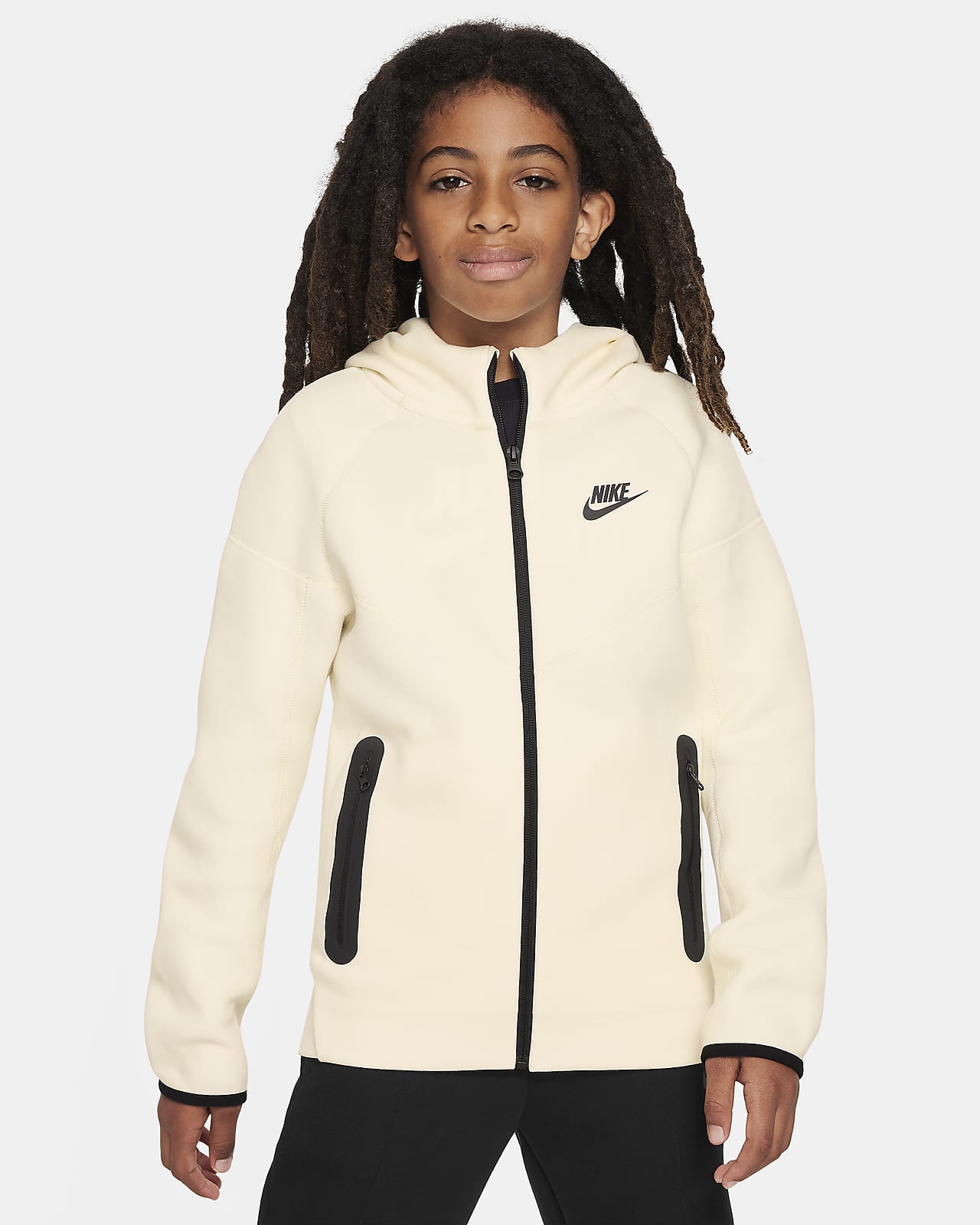 Nike Sportswear Tech Fleece Sudadera con capucha y cremallera completa - Niño
