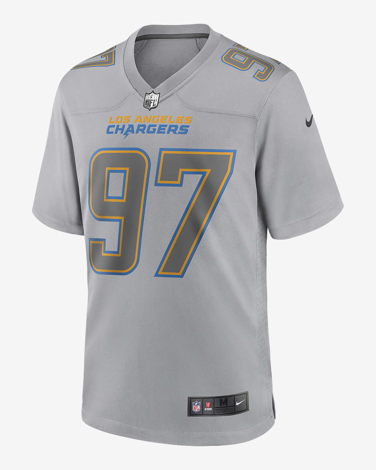 NFL Los Angeles Chargers Atmosphere (Joey Bosa) Men's Fashion Football Jersey