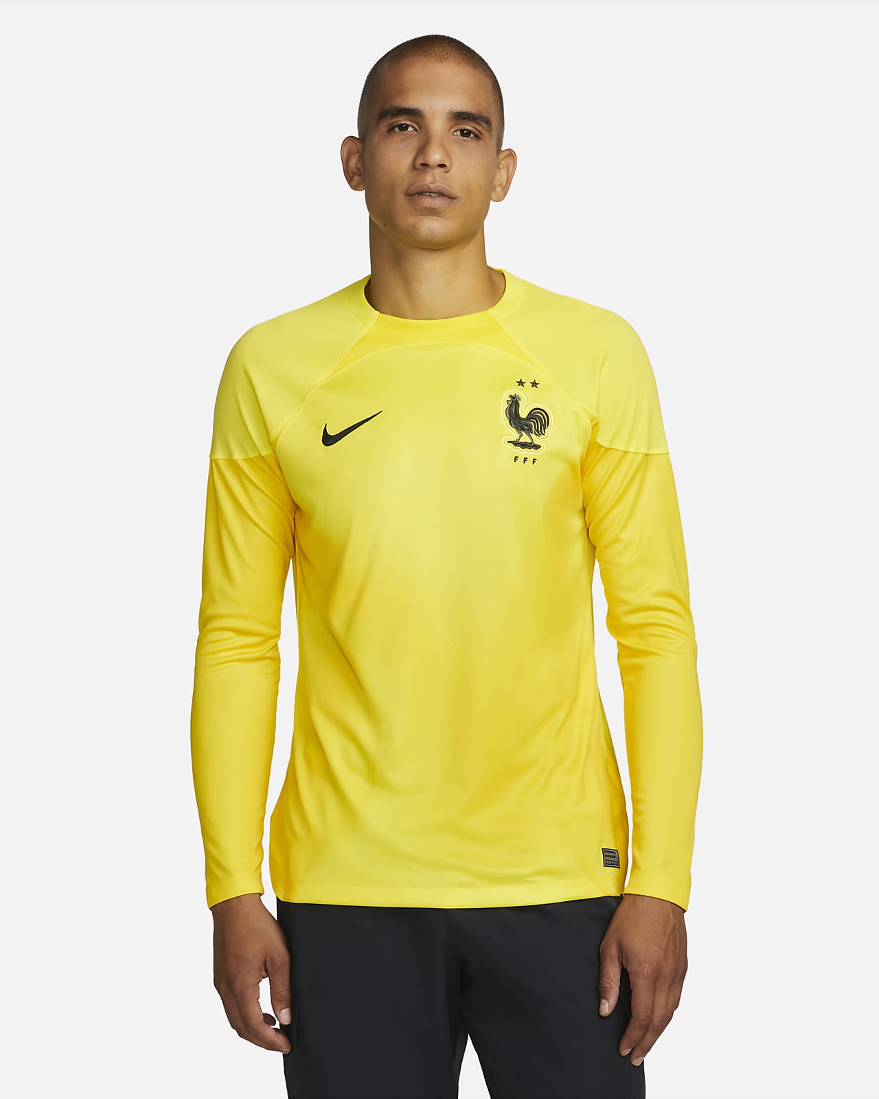 FFF 2022/23 Stadium Goalkeeper Men's Nike Dri-FIT Football Shirt
