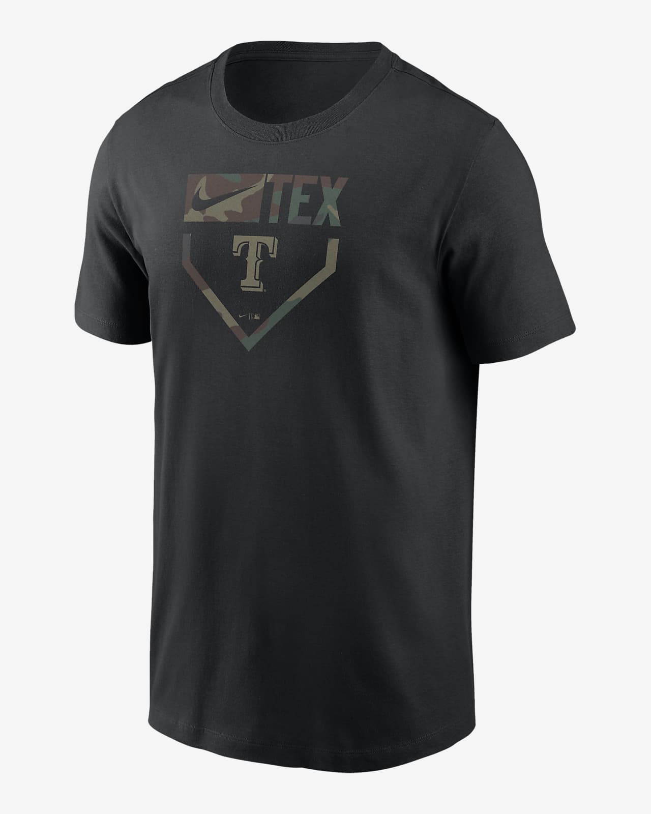 Texas Rangers Camo Men's Nike MLB T-Shirt. Nike.com