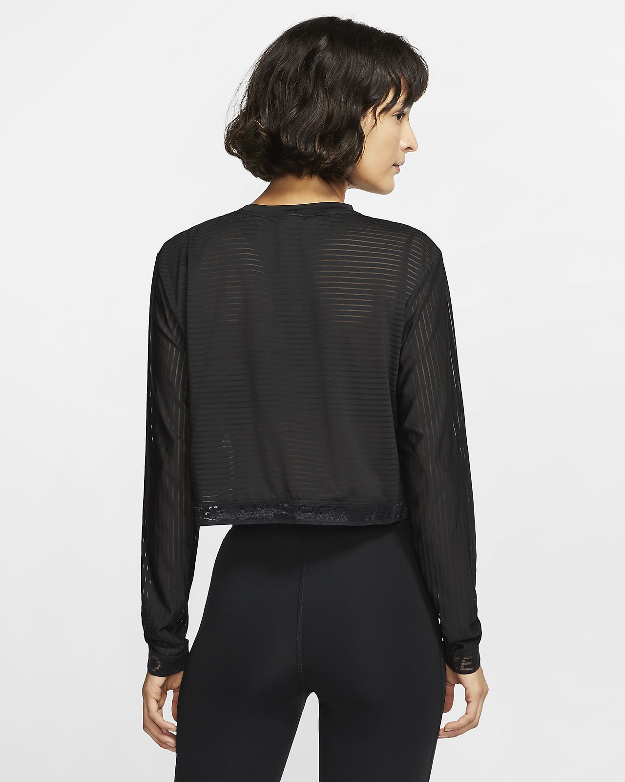 nike jacket crop top