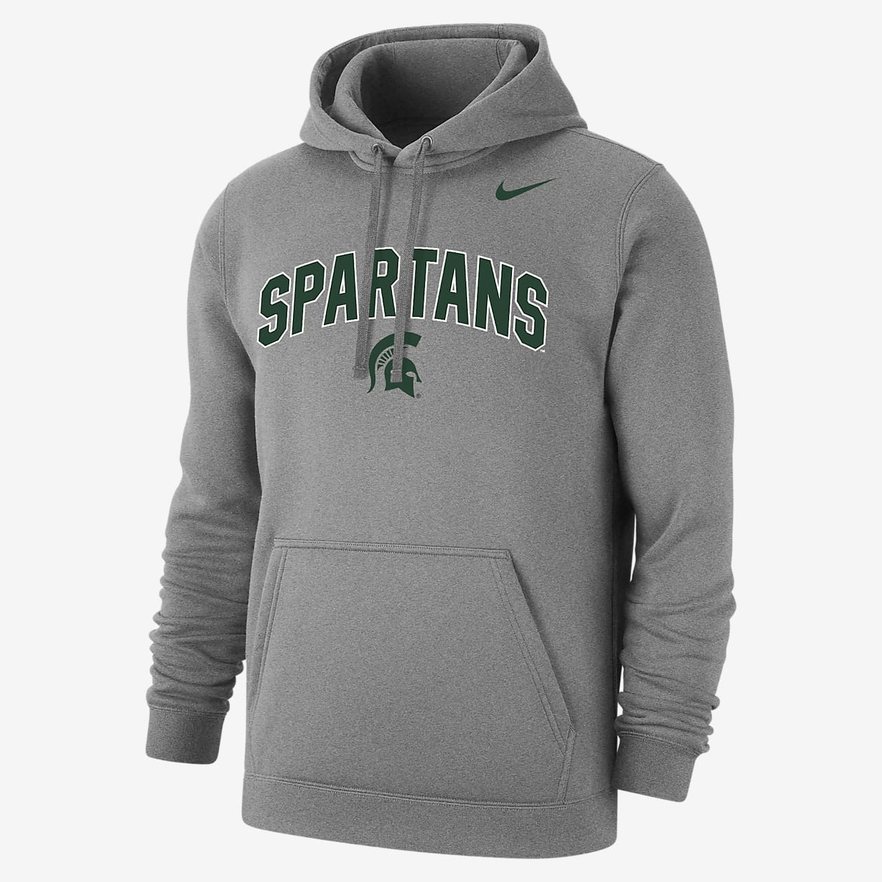 Nike College Club Fleece (Michigan State) Men's Hoodie