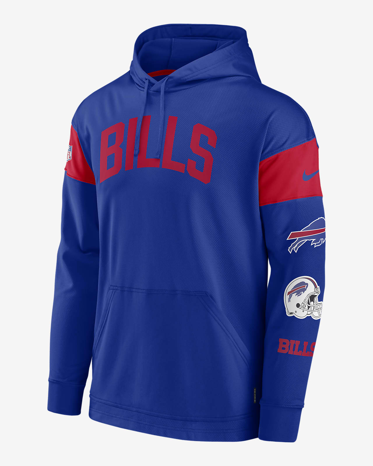 Nike Dri-FIT Athletic Arch Jersey (NFL Buffalo Bills) Men's Pullover Hoodie