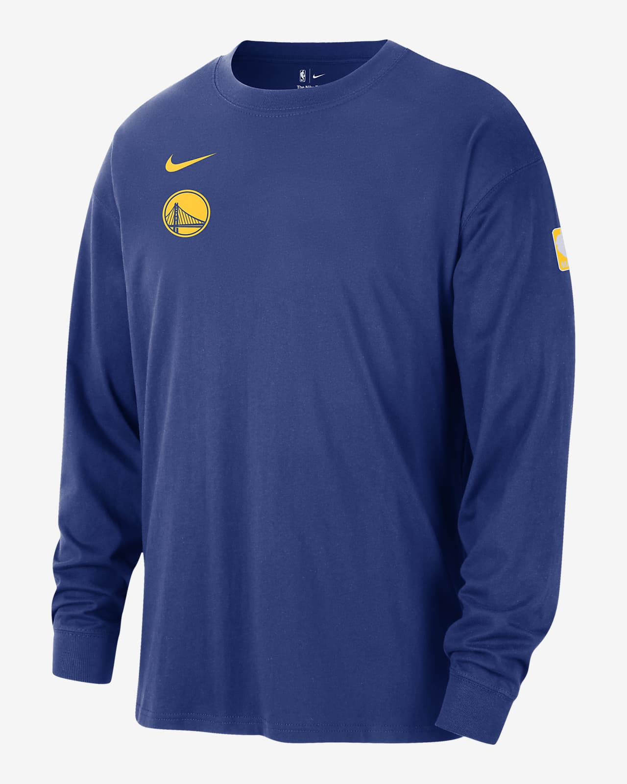 Golden State Warriors Courtside Men's Nike NBA Long-Sleeve Max90 T-Shirt