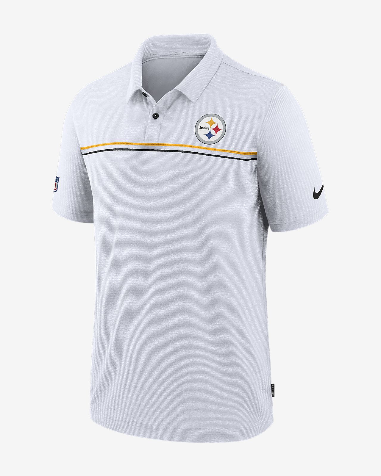 nike steelers polo