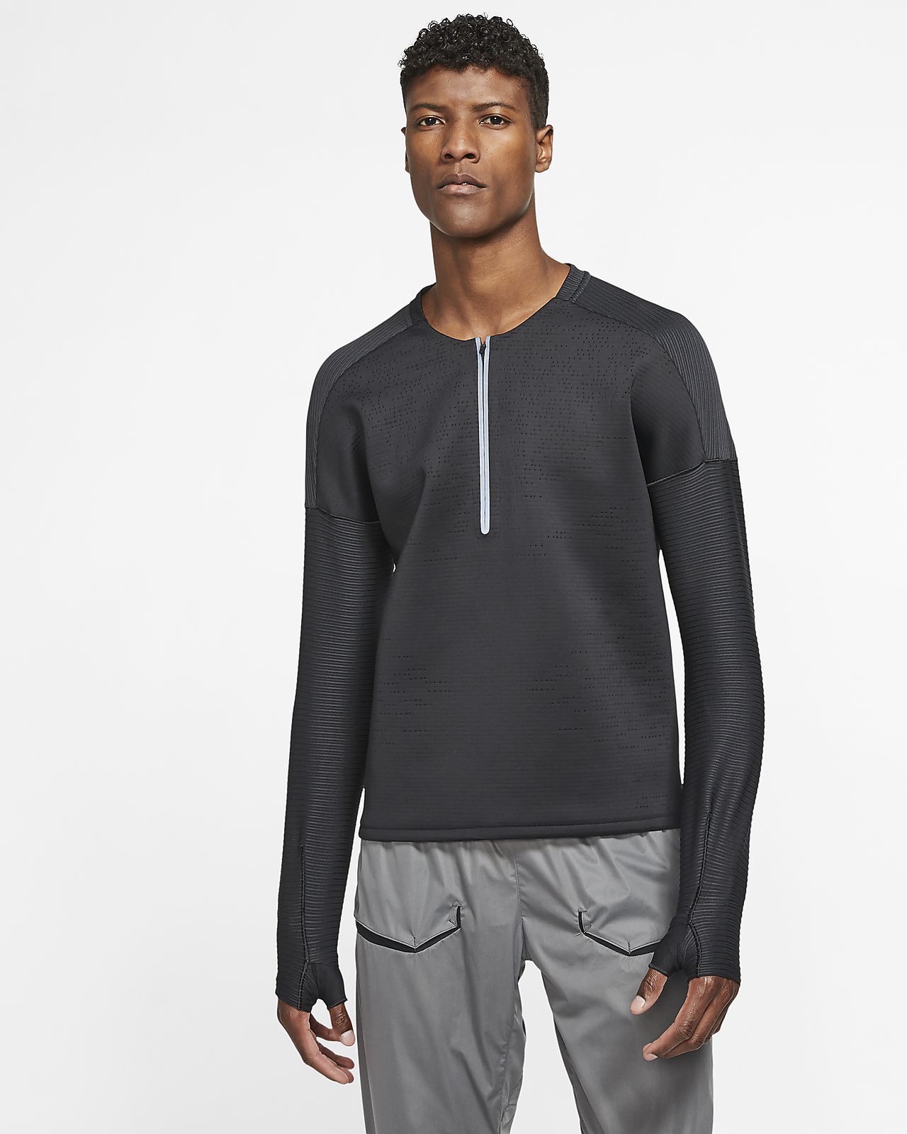 tech pack running long sleeve top