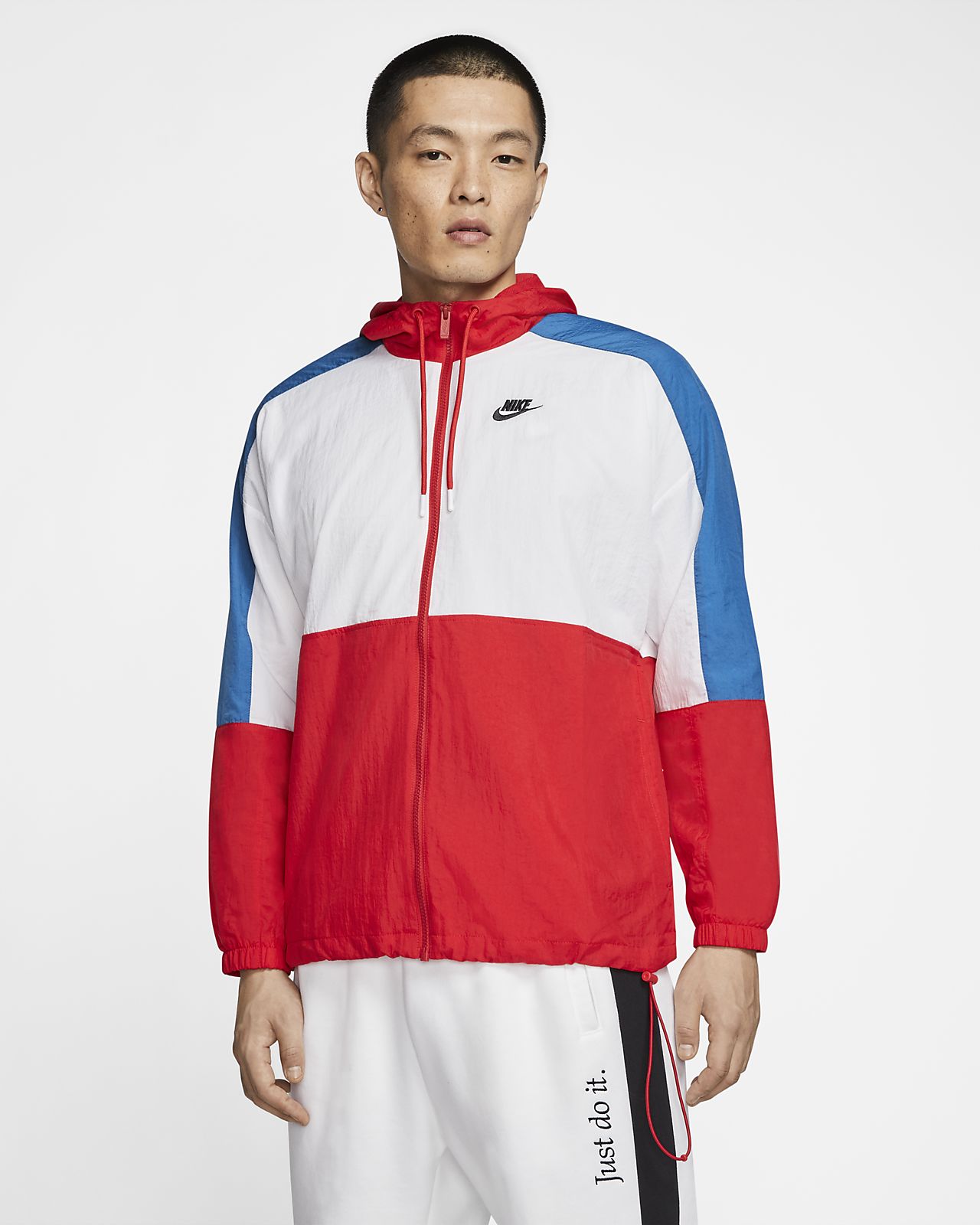 nike just do it woven jacket