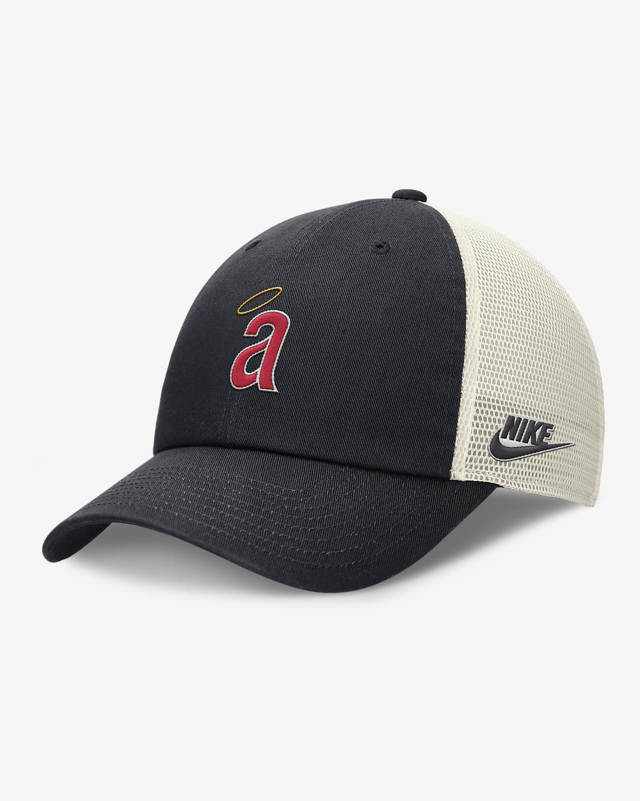 Gorra Nike de la MLB ajustable para hombre California Angels Rewind Cooperstown