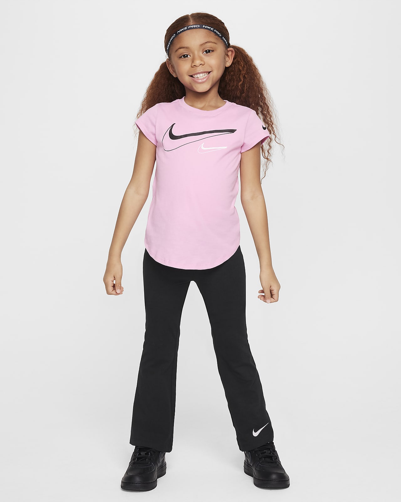 Nike Little Kids' Tee and Flare Leggings Set
