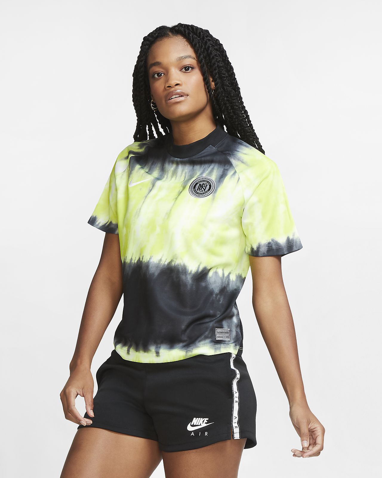 tie dye nike shirt women's