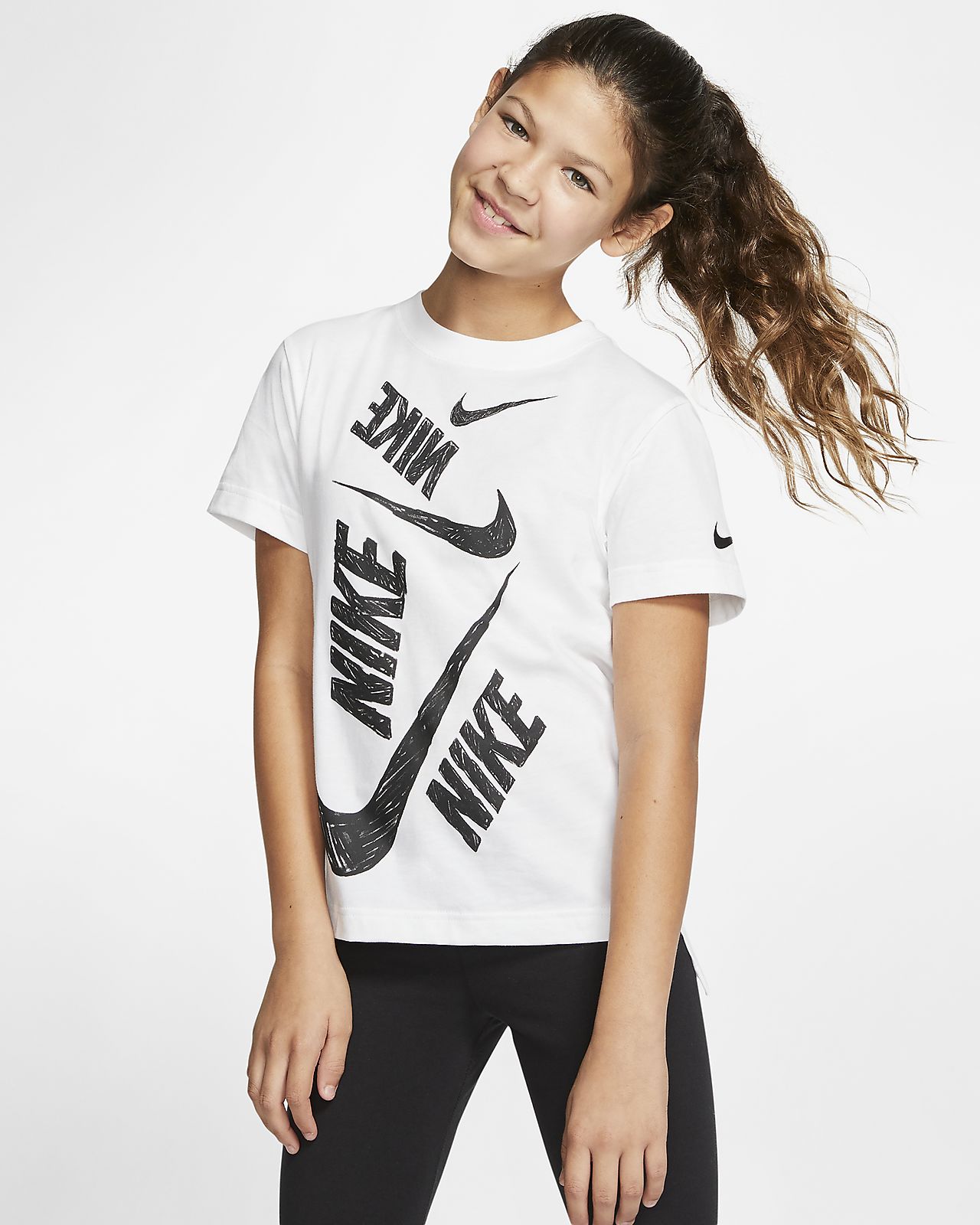 nike pro cropped top