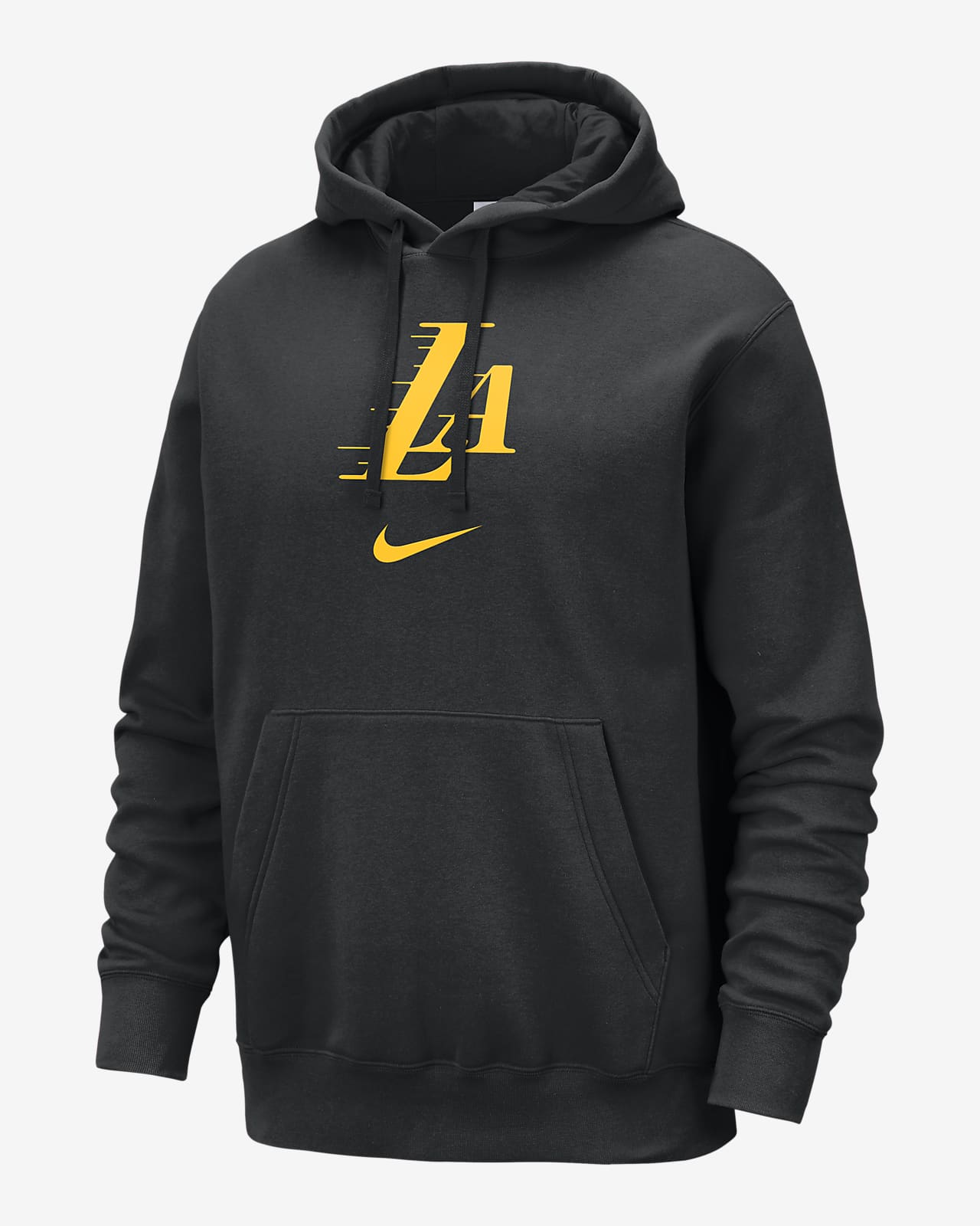 Los Angeles Lakers Club Fleece City Edition Men's Nike NBA Pullover Hoodie