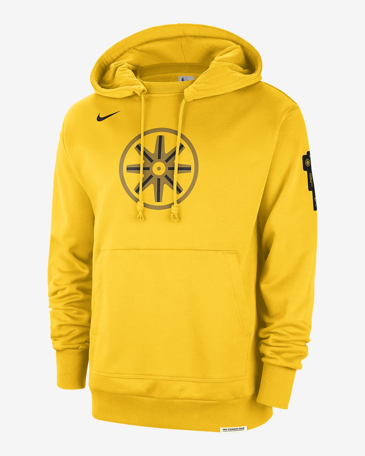 Golden State Warriors Standard Issue 2023/24 City Edition Men's Nike NBA Courtside Hoodie