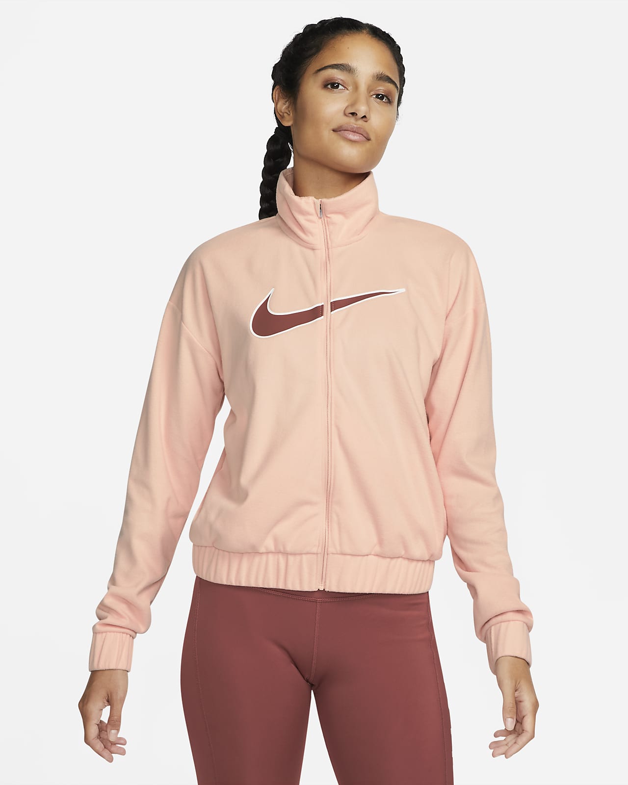 Nike Dri-FIT Swoosh Run-løbejakke til kvinder